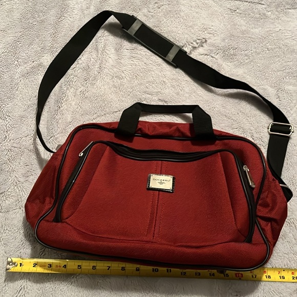 Burgundy Travel Duffel Bag - Picture 11 of 11